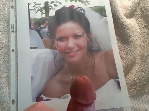 Naughty Bride Cum Tribute