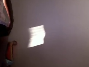 girl plays with her amazing ass 3