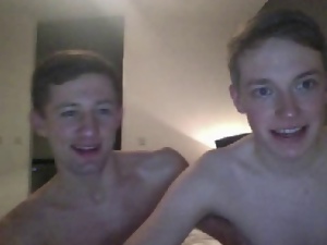 2 Sweet Young Boys Give Blowjob Each Other On Cam (UK)