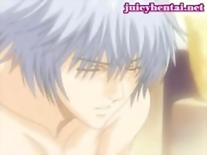 Anime boys having sex
