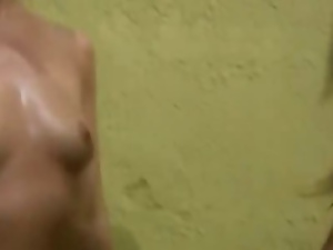 Amateur girls sponge rubbed and licked to be part of the sorority