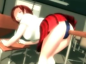 3D Schoolgirl Sucks an Ogre!