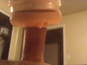 Fleshlight fun and cum