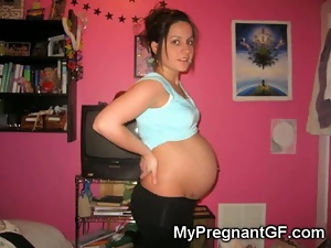 Real Preggo Teen Girlfriends!