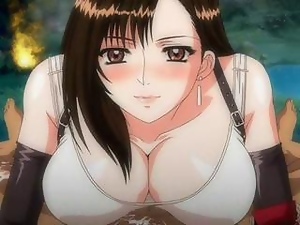 Tifa Lockheart  Anime Blowjob