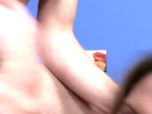 Babe fucked in all holes