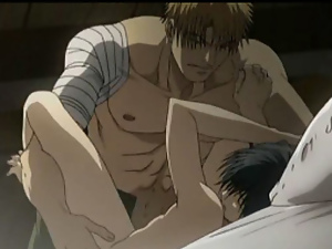 Hardcore anime gay anal tearing sex