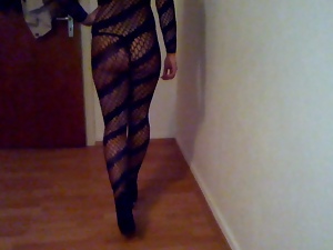 stockings catsuit model #1