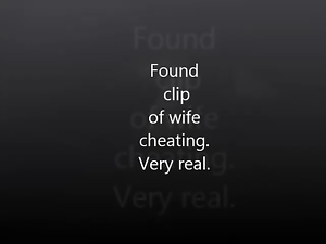 real cheating wife