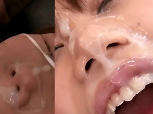 Jav Bukkake featuring Honami Uehara