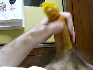 Cum in condom