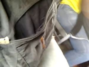 Mature Cameltoe Bus part 1