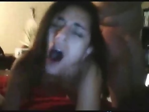 Fucking with an orgasm face