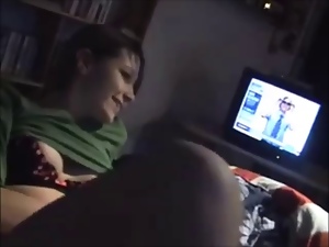 Hot orgasm on real homemade