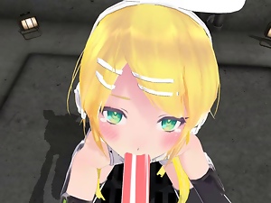 3D POV Vocaloid Rin Hentai