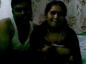 amazing tits indian girl on bed