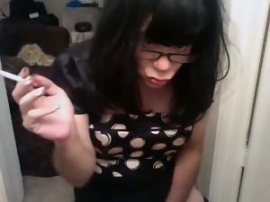 SMOKING sissy slut