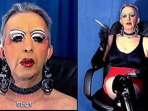 Sissy Faggot Slut Smoking