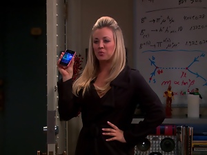 Kaley Cuoco Sexy Scene from The Big Bang Theory