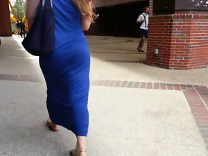 candid nice ass in tight dress