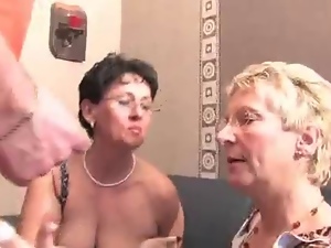 Group sex with grannies - 3
