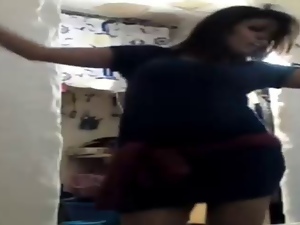 Beurette-Arab dance on cam