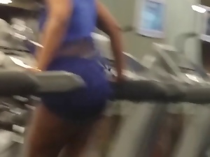 Candid Workout Girls ep.5  Thick ass in little shorts