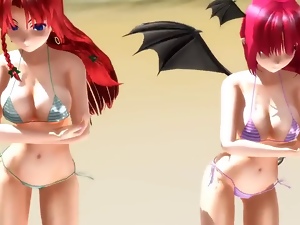 MMD BIKINI DANCE