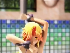 MMD Sexy Touhou Dance