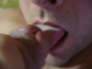 selfsucking and cum in mouth