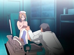 Anime nurse fucked in her juicy cunt