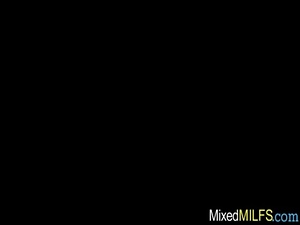 Sexy Horny Milf Ride Big Black Cock clip-36