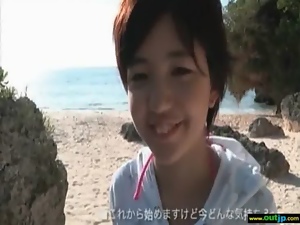 Outdoor Sex Love Japanese Babe Cute Girl clip-16