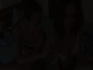 Russian teenagers Vika and Natasha