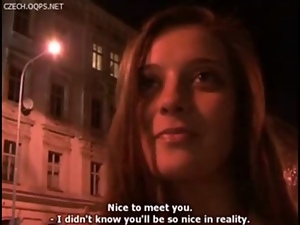 CZECH POV - Amateur in public