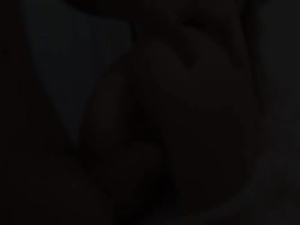 Girl with beads sucks my huge dick