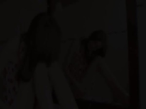 Toilet masturbation and vagina spreading