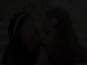Two wow chicks fucked by portuguese guy